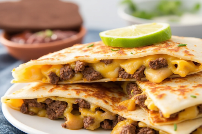 Beef Quesadillas Casserole