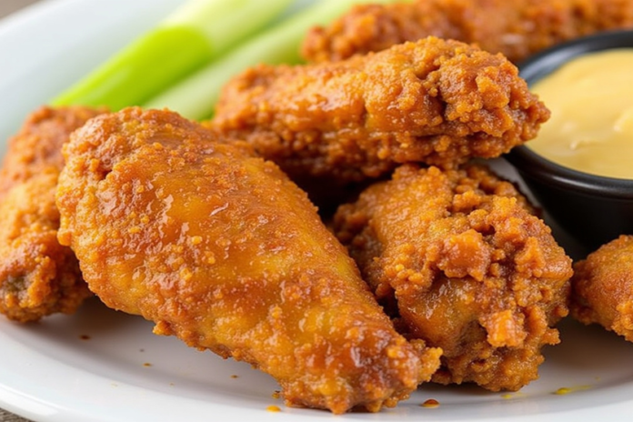 Mustard Fried Chicken Wings